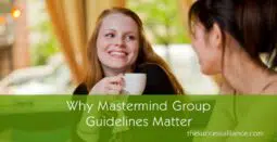 Mastermind group rules and guidelines